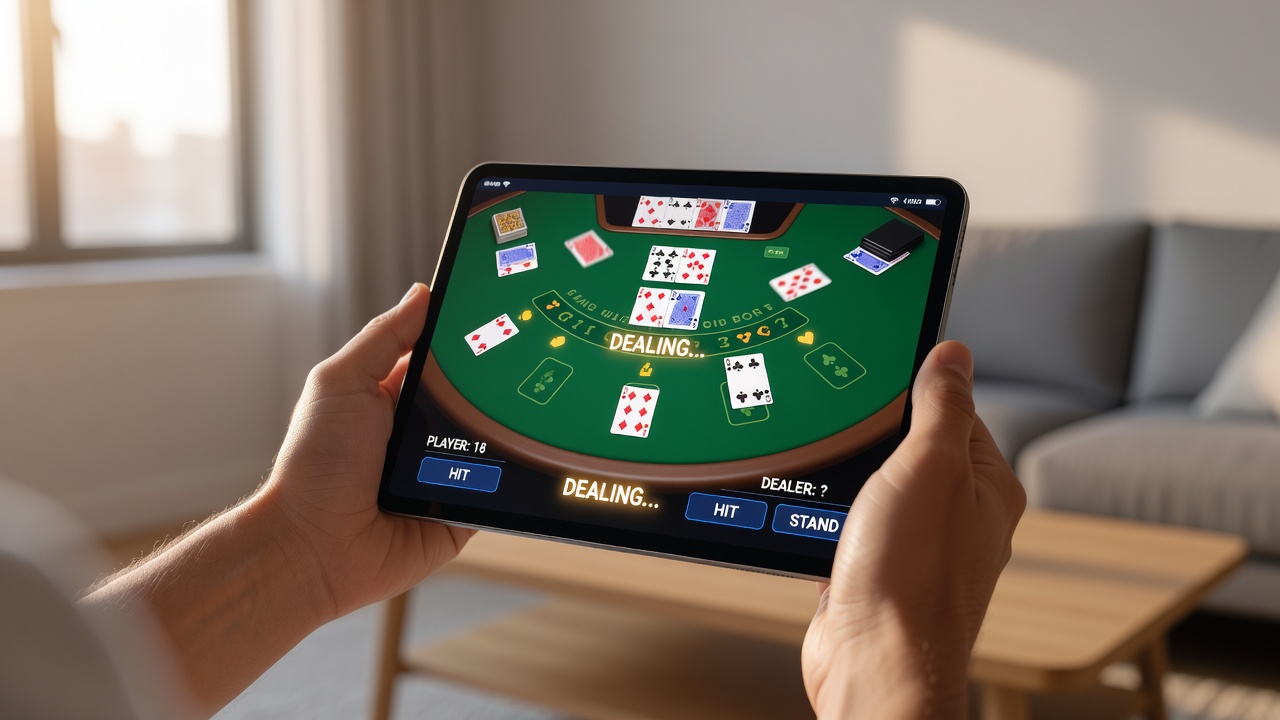 Getting Started: Playing on Your Smartphone or Tablet - live blackjack mobile